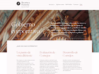 Website for Recarte And Fontenla