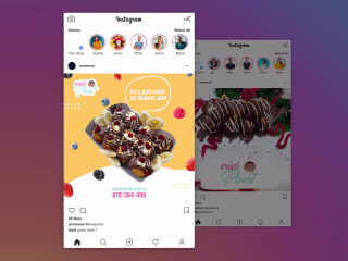 Mini Planet - Social Media Design