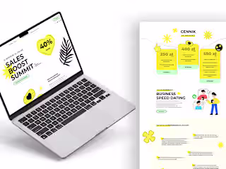 More Bananas - Sales Boost Summit - Webdesign