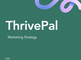 Marketing Strategy | ThrivePal