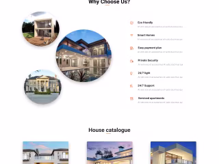 Abode - Real estate website UI