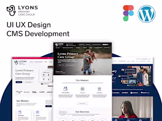 Lyons Primary Healthcare Website Design & Development