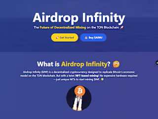 Developer Airdrop Infinity - A meme coin landing page