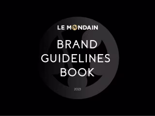 Brand Guidelines Book