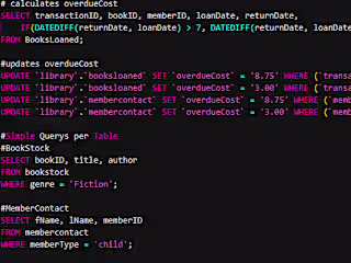 SQL Library Database