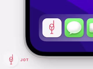 JOT ~ App Icon Design