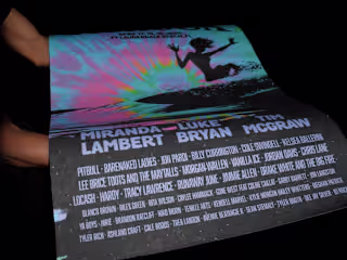 Tortuga Music Festival: Poster Design