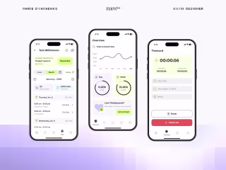 TimeSquared –– Time tracking app 
