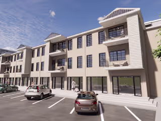 Residential/Commercial Building - 3D Modeling Project :: Behance