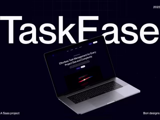 TaskEase- Hero Section Design :: Behance