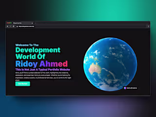 Slick, Modern, and Elegant-looking Website For Freelance Agency.