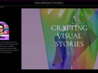 Animation Studio Website: Design and Content Editing