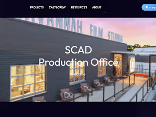 Webflow + Memberstack Website | Scad Production Office