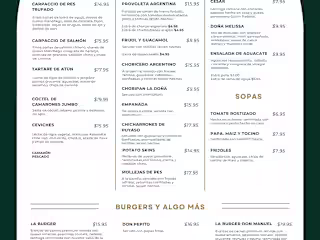 Menu Design