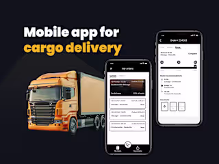 Mobile app for cargo delivery :: Behance