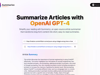 Summarize Articles with OpenAI GPT-4