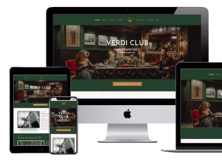 Verdi Club - event venue website