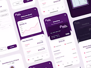 Mobile Banking App Design Concept
