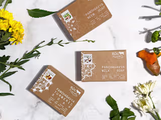 Packaging Design for Kapila Soaps By Flipside Co