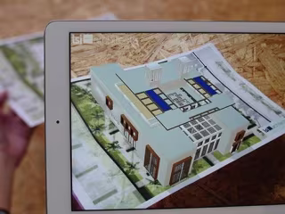 Augmented Reality construction App