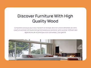 Furniture WordPress Website Landing Page