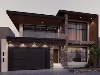 3D Exterior Facade Visualization 