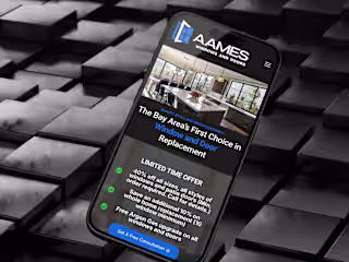 AAMES Windows - Complete Website Redesign