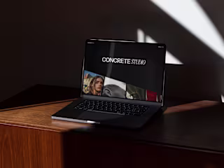 CONCRETE ― Free Framer Agency Template