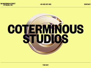 Coterminous Studios – Recording Studio Website