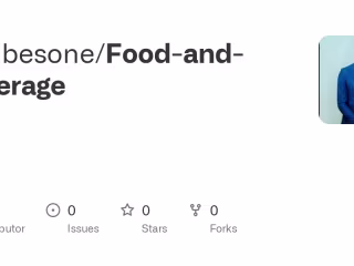 Food & Beverages Sales Analysis 