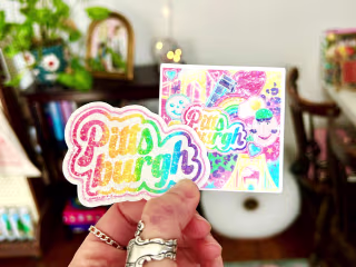Pittsburgh Lisa Frank Design (Lisa Franksburgh) 