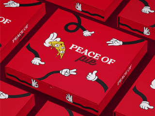 Branding & Logo for New Pizza Shop | Peace Of Pie