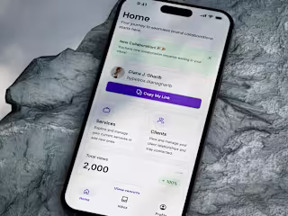 Influencer Marketing Mobile App Design