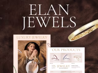 Brochure Marketing Campaign for Luxury Jewelry