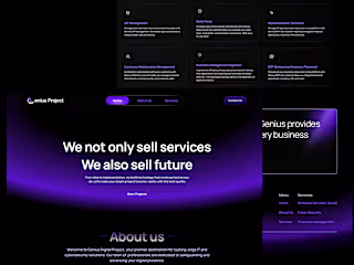 Redesign website genius technology