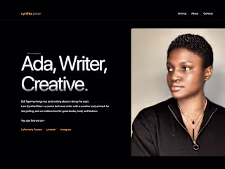 Cynthia Peter's website