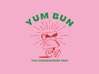 YUM BUN Cheeseburger Taco Brand