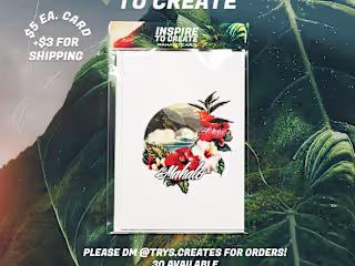 Mahalo Card by Inspire To Create Media