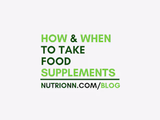How & When To Take Food Supplements