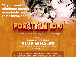 Project Posters Design for Rotary & Rotaract Clubs 