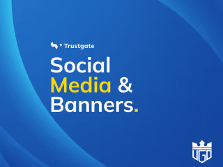 Trustgate Social Media & Banners 2023 on Behance