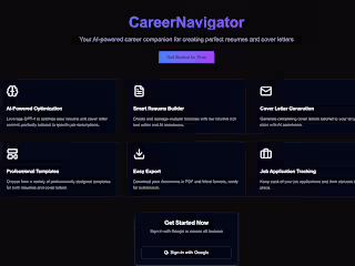 CareerNavigator - AI-Powered Resume & Cover Letter Platform