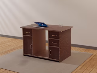 Wooden Desk - Furniture Visualization