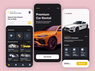 Luxury Car Rental - Mobile App