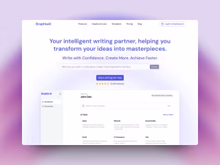 Saas company website hero section redesign
