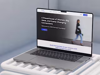 DXBFemaleFounders Website & Platform
