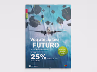 TAP AIR PORTUGAL - PROMOTIONAL POSTER