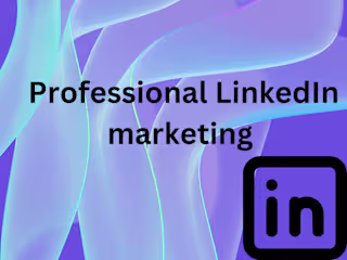 Professional LinkedIn marketing + optimization