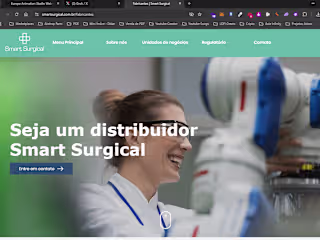 Website Development for a Company Selling Medical Products