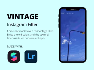 VINTAGE INSTAGRAM FILTER